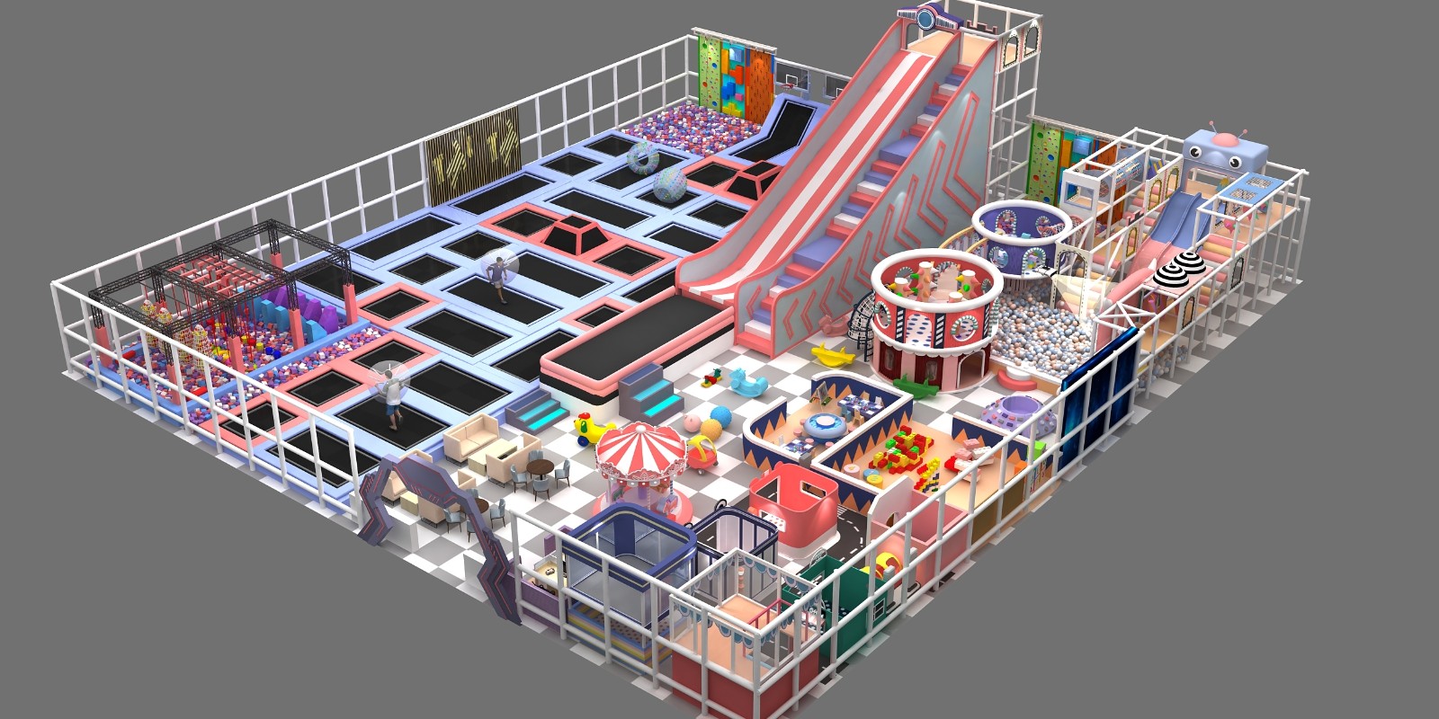 What can we do in the Children's Naughty Castle?