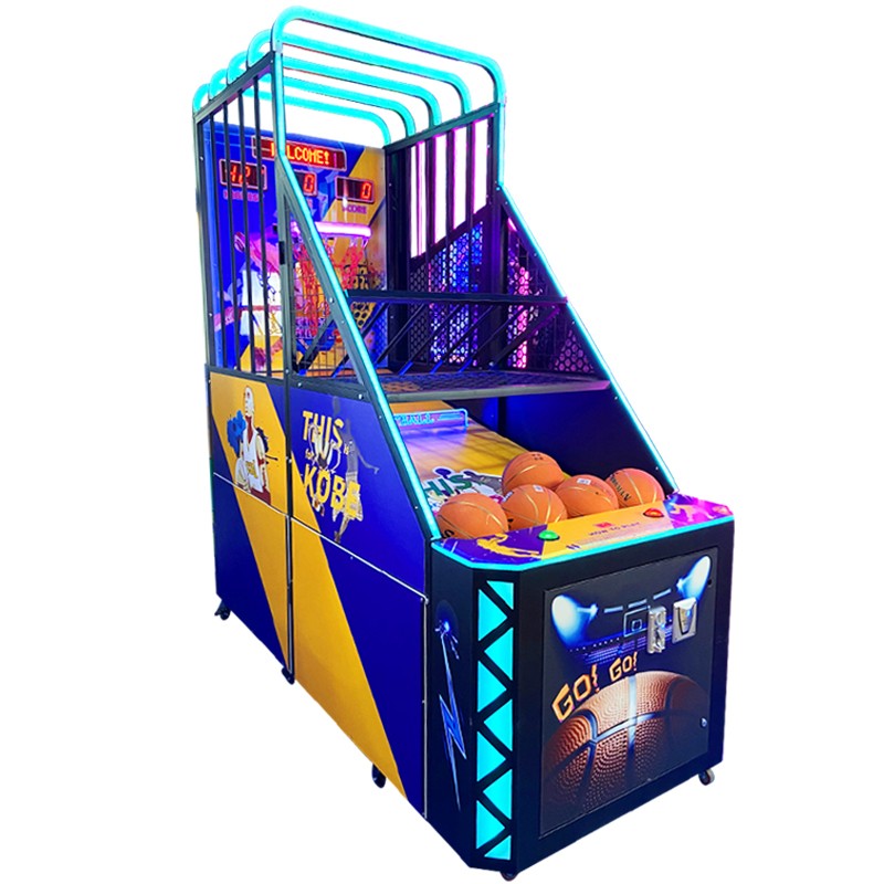 Basketball game machine.