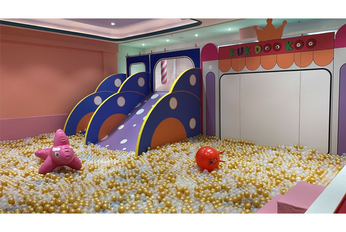 What a beautiful modern naughty castle!