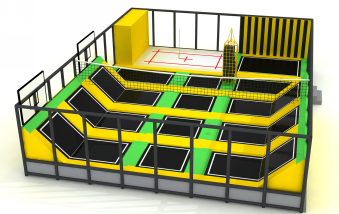 Trampoline party, let the children enjoy the energy!