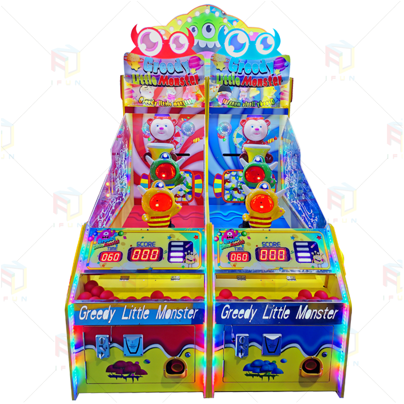 Greedy Monster Throwing Ball Game Arcade Game Indoor Game Machine greedy-monster-throwing-ball-game-arcade-game-indoor-game-machine