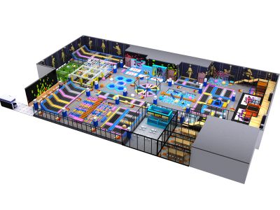 Trampoline for kids to be energetic and creative!